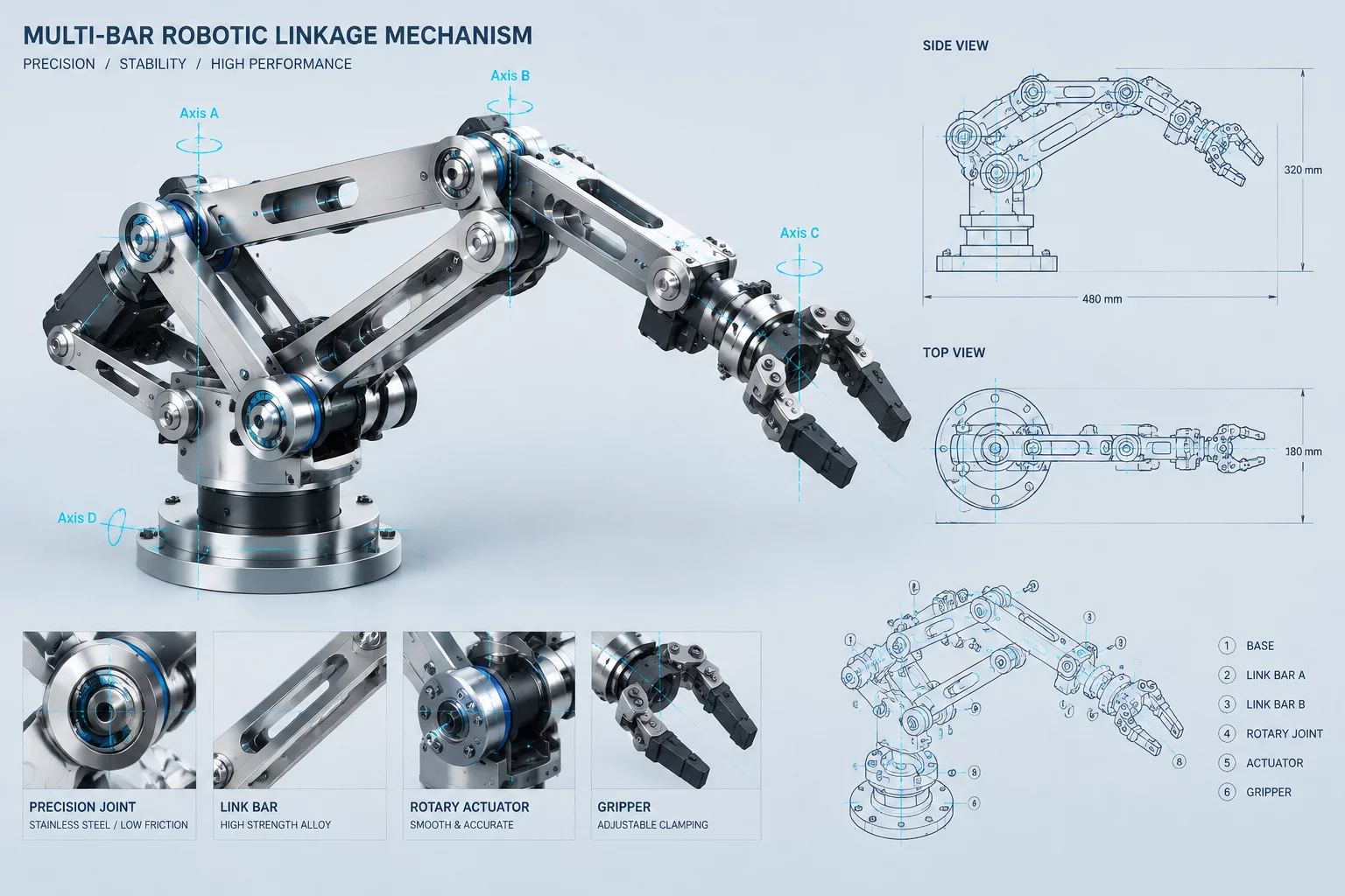 Tolerancing Strategies for Multi-Stage Linkage Alignment